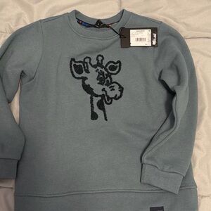 Bonobos Toys R Us Geoffrey Crew Neck Long Sleeve Solid kids size 6
